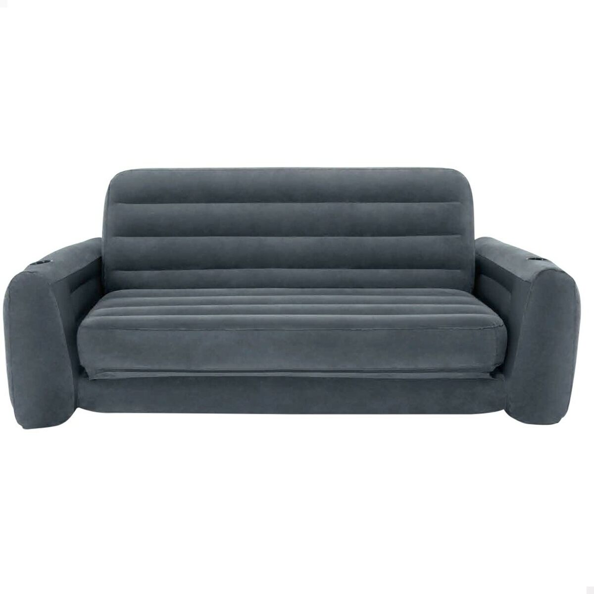 Opblaasbaar Sofabed Intex Pull-Out 203 x 66 x 224 cm Grijs
